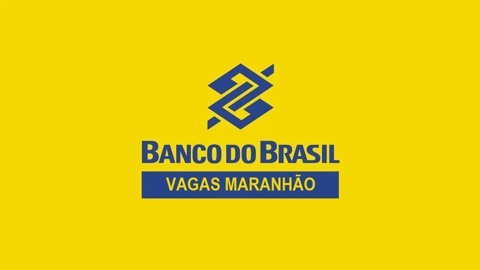 vagas Maranhão concurso Banco do Brasil: montagem com logo do Banco do Brasil. Também é possível ler "vagas maranhão"