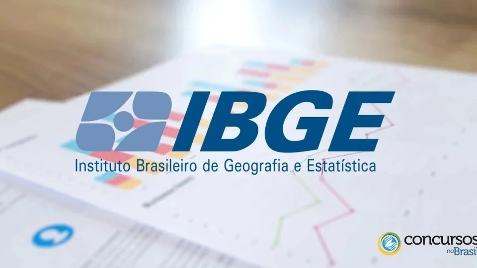 Concurso IBGE para Agente de Pesquisas por Telefone: logo do IBGE