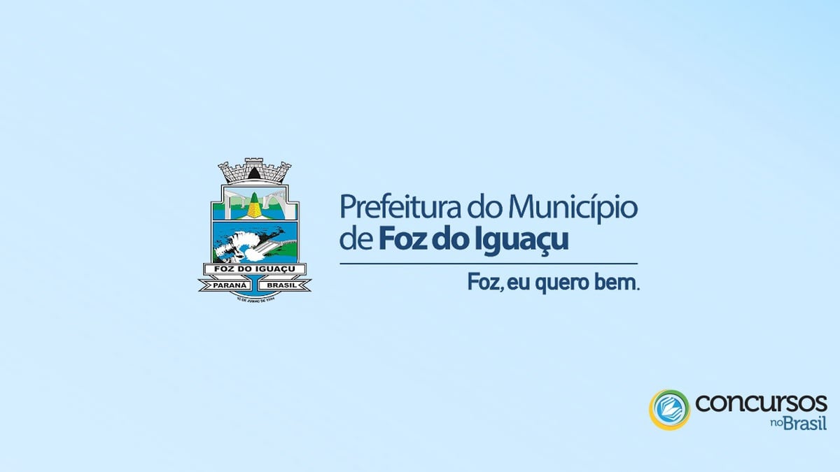 Concurso Foz Do Iguaçu Pr Prefeitura Divulga Edital 1229